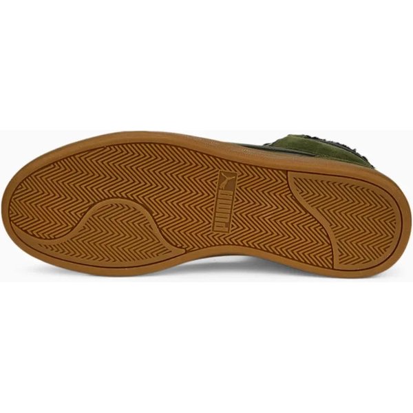 Buty Shuffle Mid Fur Puma - zielony