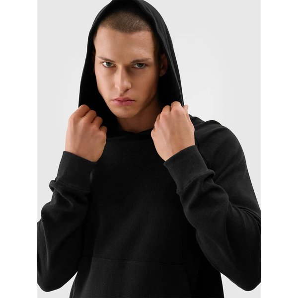 Bluza męska TSWSM1558 4F - głęboka czerń