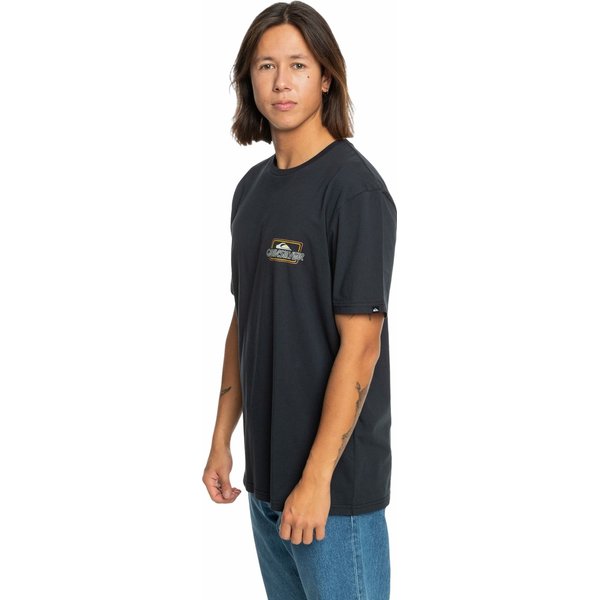 Koszulka męska Linebyline Tees Quiksilver - czarna