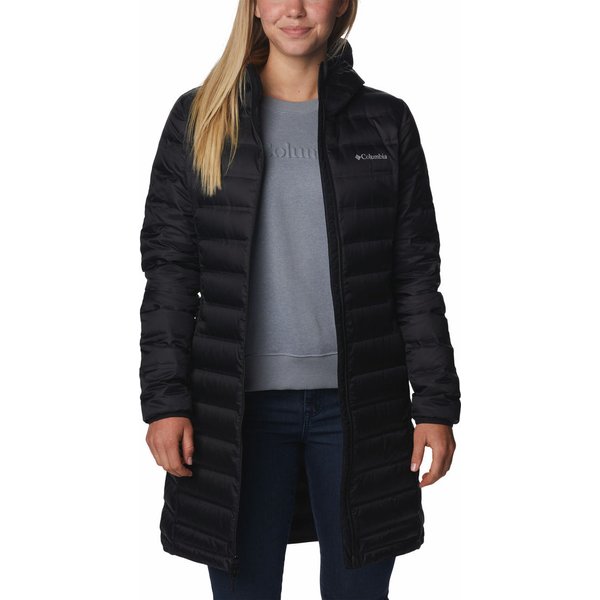 Płaszcz puchowy damski Lake 22 II Down Long Hooded Columbia - Black