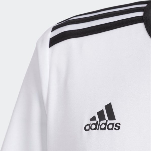 Komplet piłkarski junior Entrada 18 + Parma 16 Adidas - biało-zielony