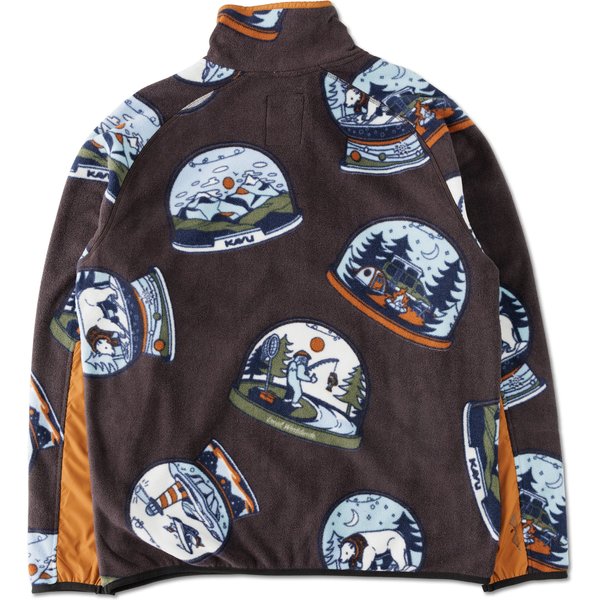 Bluza polarowa męska Teannaway KAVU - snowglobe