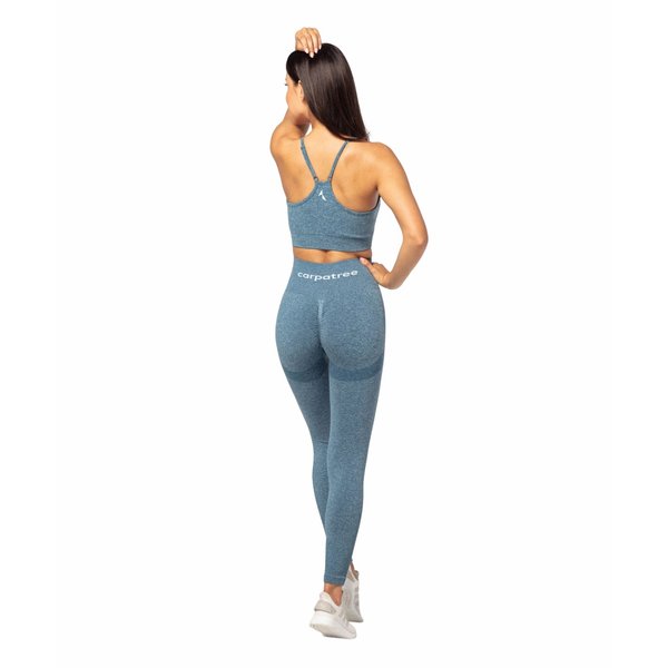 Biustonosz bezszwowy damski Allure Carpatree - Blue Melange
