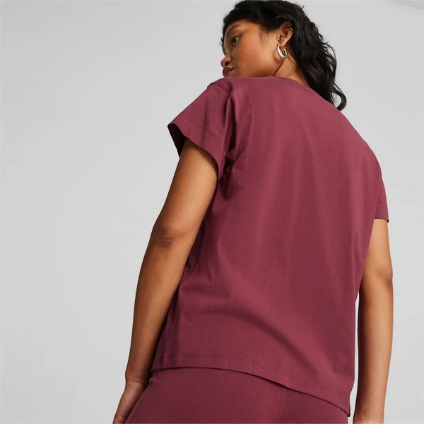 Koszulka damska Her T-Shirt Puma - bordowa