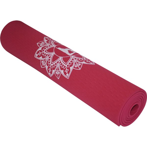 Mata do ćwiczeń, jogi Yoga 0,6cm Sportvida WYPRZEDAŻ
