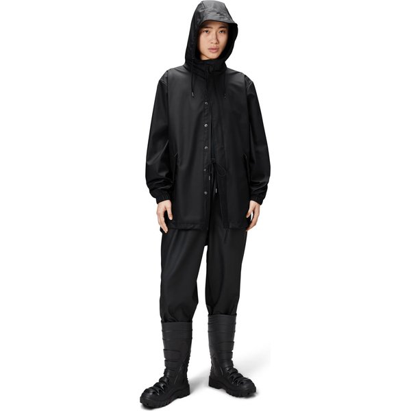 Kurtka unisex Fishtail W3 Rains - czarna