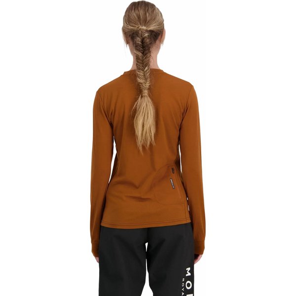 Longsleeve rowerowy damski Redwood Enduro VLS Mons Royale - Midnight Terrazzo / Copper