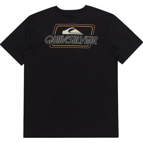 Koszulka męska Linebyline Tees Quiksilver - czarna