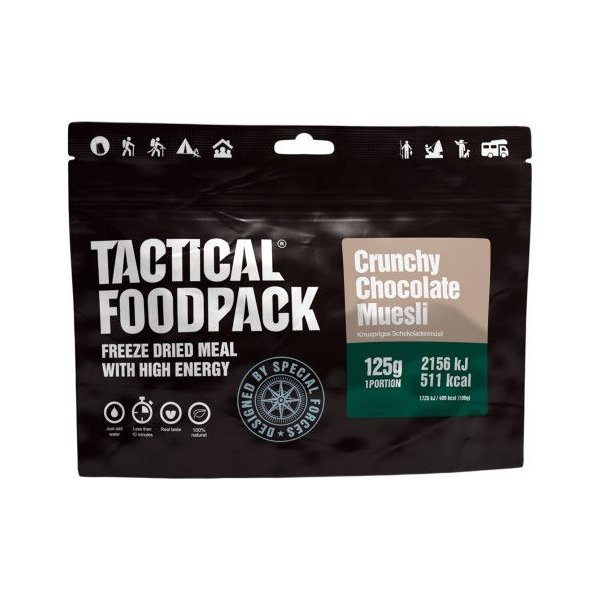 Żywność liofilizowana Crunchy Chocolate Muesli Tactical Foodpack