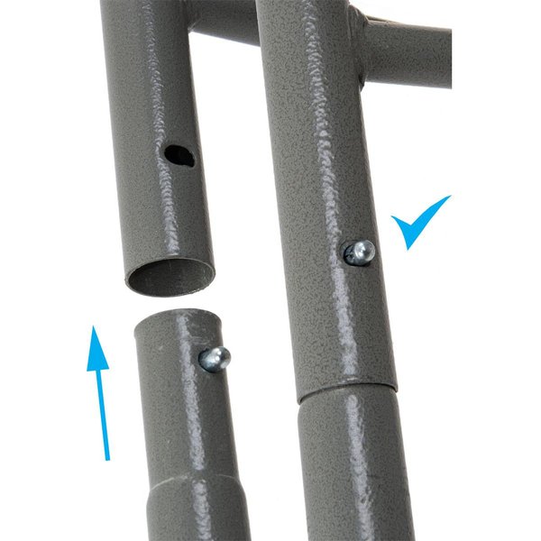 Stół cateringowy, bankietowy 120x60cm Saska Garden