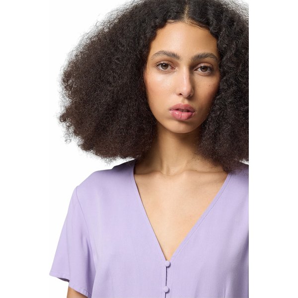 Sukienka damska OTHWSS24TDREF114 Outhorn - jasny fiolet