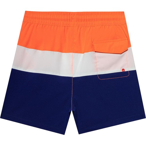 Spodenki kąpielowe chłopięce 4FJWSS24UBDSM065 4F - pomarańcz neon