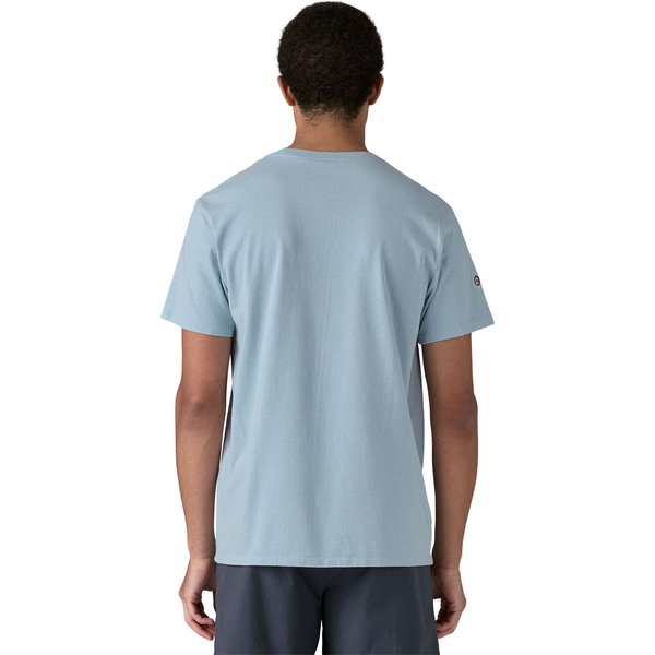 Koszulka unisex Fitz Roy Icon Responsibili-Tee Patagonia - Fleck Blue