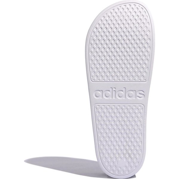 Klapki Adilette Aqua Adidas - biały/złoty