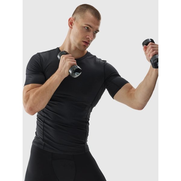 Koszulka męska TFTSM1004 4F - głęboka czerń