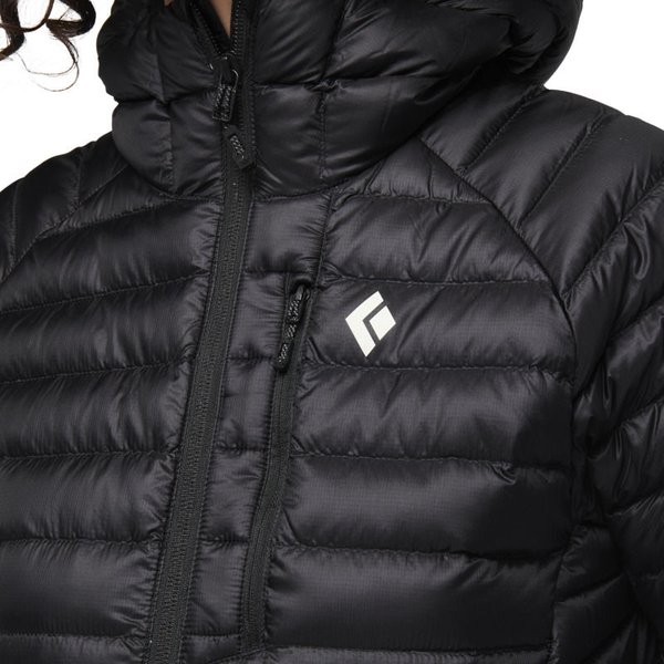 Kurtka puchowa damska Deploy Down 1.0 Hoody Black Diamond - black