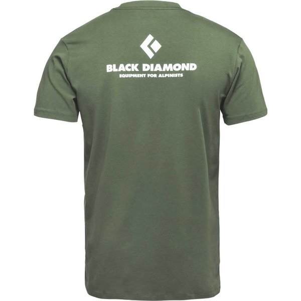 Koszulka męska Equipment for Alpinists Tee Black Diamond - zielona