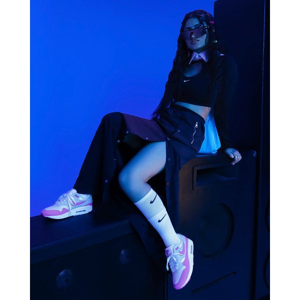 Buty Air Max 1 '87 Wm's Nike - Neutral Grey/Fuchsia Dream-White-Black