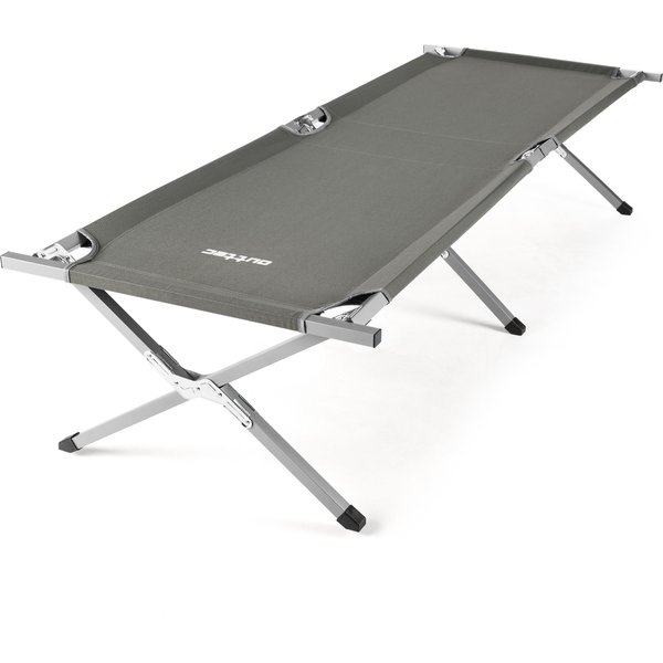 Łóżko turystyczne, polowe Kanadyjka Outtec - grafitowe