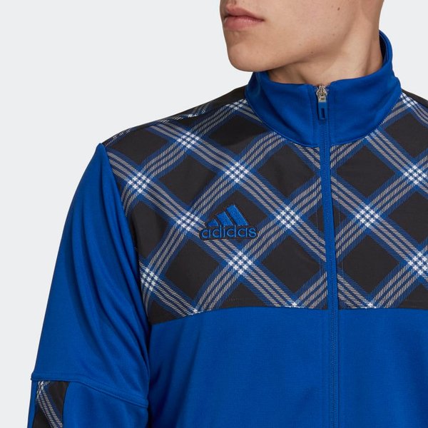 Bluza męska Tiro Track Adidas - blue