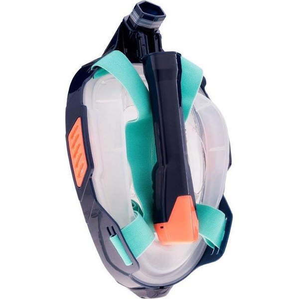 Maska do nurkowania Vizero AquaWave - granatowy/turkusowy
