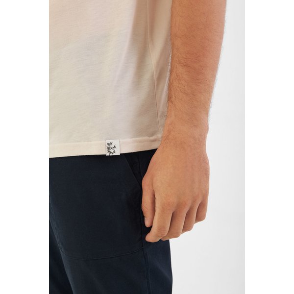 Koszulka męska Rune Bamboo Man Viking - beżowy