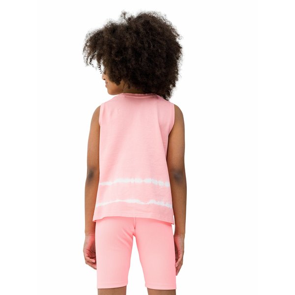 Bezrękawnik, top dziewczęcy 4FJWSS24TTSHF1145 4F - łososiowy neon