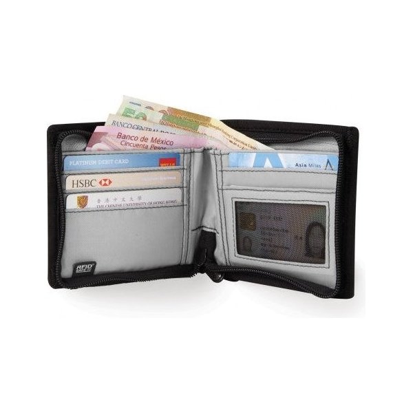 Portfel antykradzieżowy RFIDsafe Z100 Bifold PacSafe
