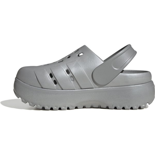 Chodaki Adilette Clog Platform Wm's Adidas - silver