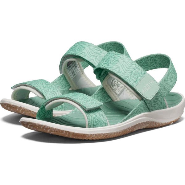 Sandały Elle Backstrap Jr Keen - lichen/star white