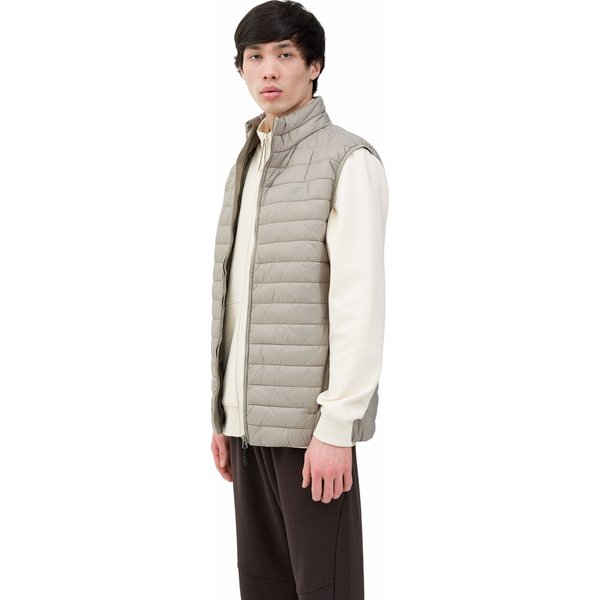 Kamizelka puchowa męska 4FWSS24TVJAM098 4F - beż