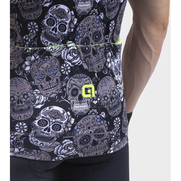 Koszulka rowerowa męska Mexico Maglia ALE - czarna