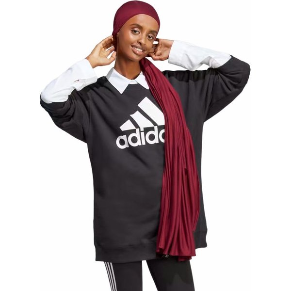 Bluza damska Essential Big Logo Adidas - czarna