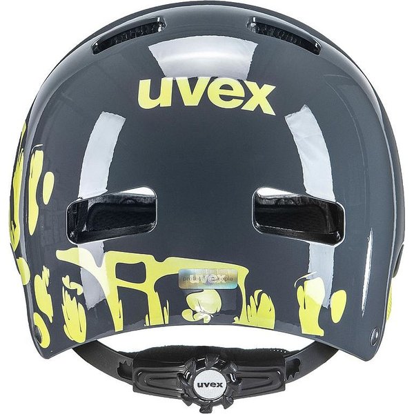 Kask rowerowy juniorski Kid 3 Uvex - grey- lime