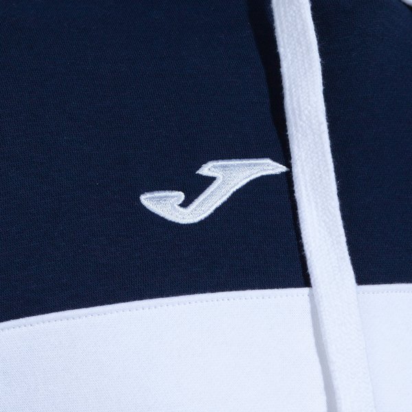 Bluza męska Crew V Hoodie Joma - white navy