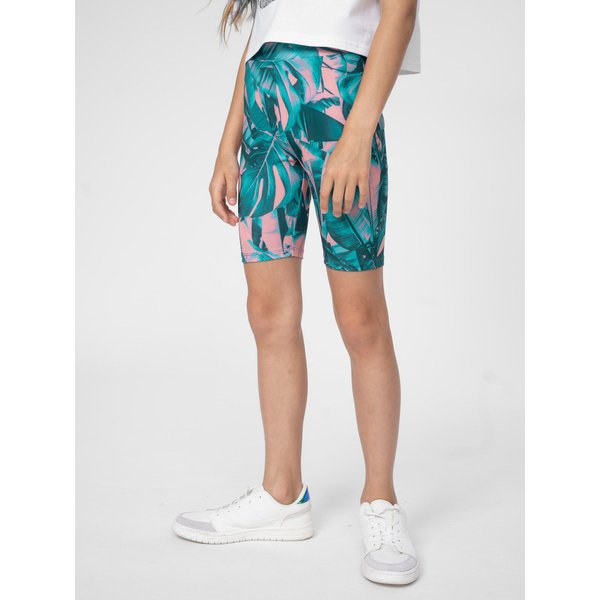 Spodenki kolarki dziewczęce 4FJSS23TTIGF050 4F - mix