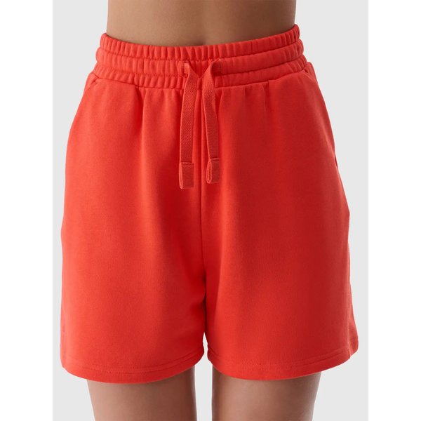 Spodenki damskie TSHOF529 4F - czerwony