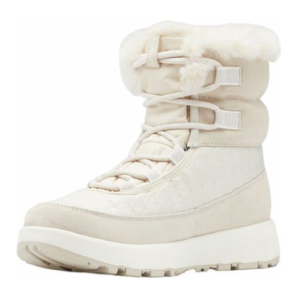 Buty, śniegowce Slopeside Peak Luxe Columbia - Dark Stone, Sea Salt