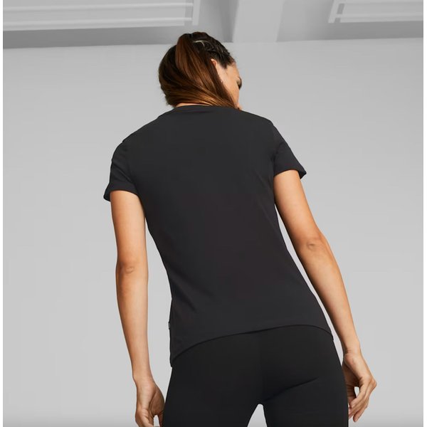 Koszulka damska Essentials Logo Tee Puma - Turquoise Surf