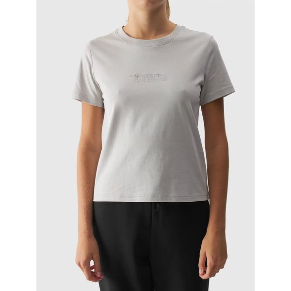 Koszulka damska TTSHF1807 4F - szary