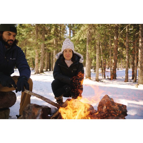 Płaszcz damski Suttle Mountain Long Insulated Columbia - Collegiate Navy