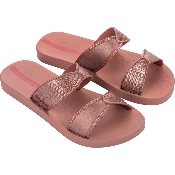 Klapki Line Slide Fem Wm's Ipanema - metallic pink