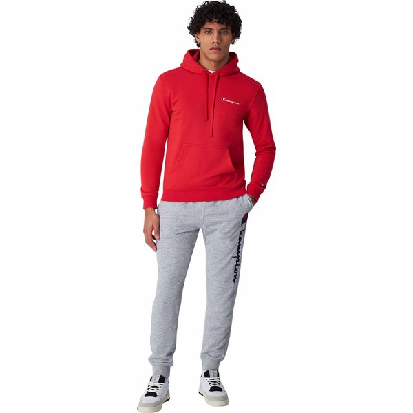 Bluza męska Embroidered Small Script Logo Legacy Champion - czerwona