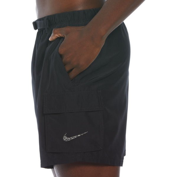 Spodenki kąpielowe męskie 5'' Volley Nike Swim - czarne 2