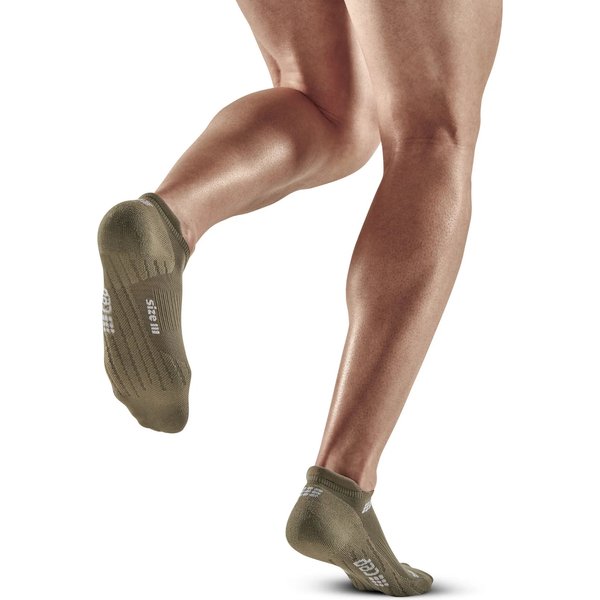 Skarpety The Run No Show 4.0 Cep - olive