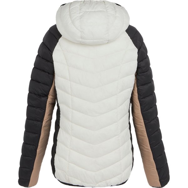 Kurtka puchowa damska Women'S Hooded Dalent Regatta - black/blanc de blanc