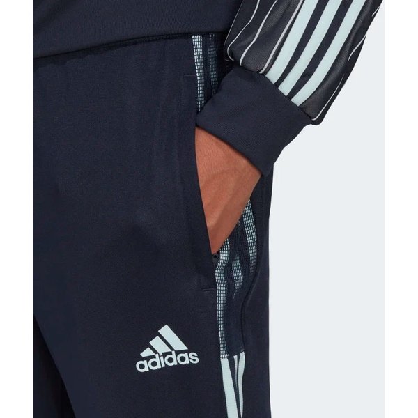 Spodnie dresowe męskie Tiro Track Adidas - granatowe