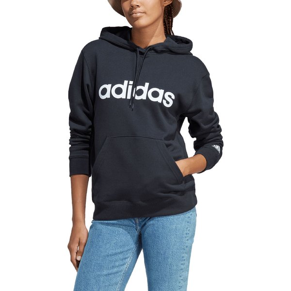 Bluza damska Essentials Linear Adidas - czarny