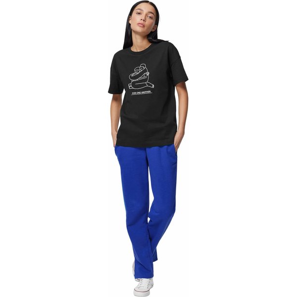 Koszulka damska OTHAW23TTSHF0844 Outhorn - głęboka czerń