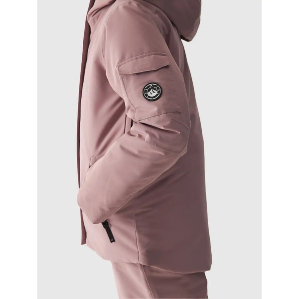 Kurtka narciarska dziewczęca TTJAF549 4F